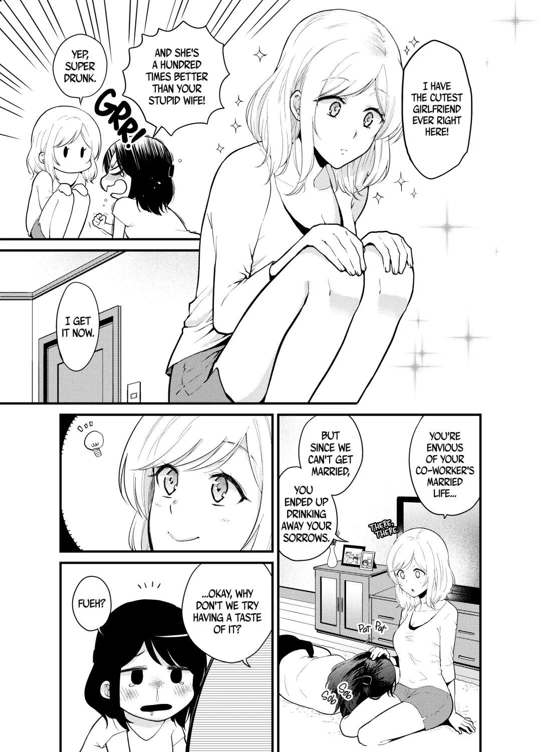 [Iwashita Kei] Yuri Couple ga Shitemita Kekka | Married Life Simulation Fhentai - Page 4