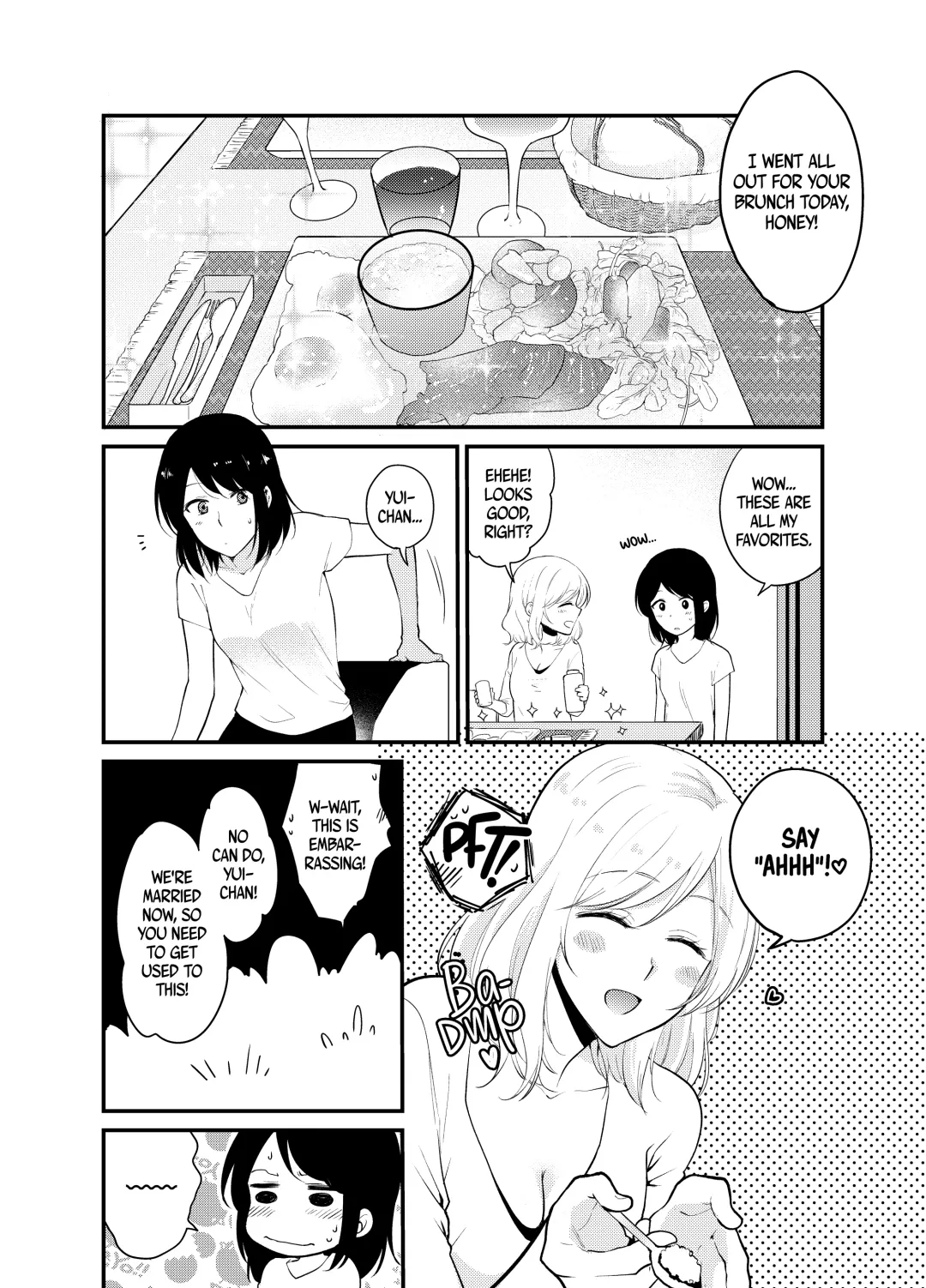 [Iwashita Kei] Yuri Couple ga Shitemita Kekka | Married Life Simulation Fhentai - Page 7