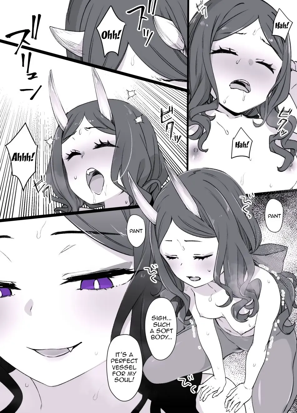[Kusayarou] FGO Shuten Douji x Da Vinci Hyoui Manga | FGO Shuten-Doji x Da Vinci possession manga Fhentai - Page 4