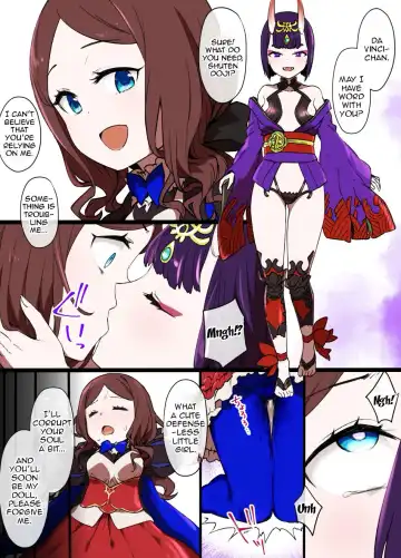 [Kusayarou] FGO Shuten Douji x Da Vinci Hyoui Manga | FGO Shuten-Doji x Da Vinci possession manga Fhentai - Page 3