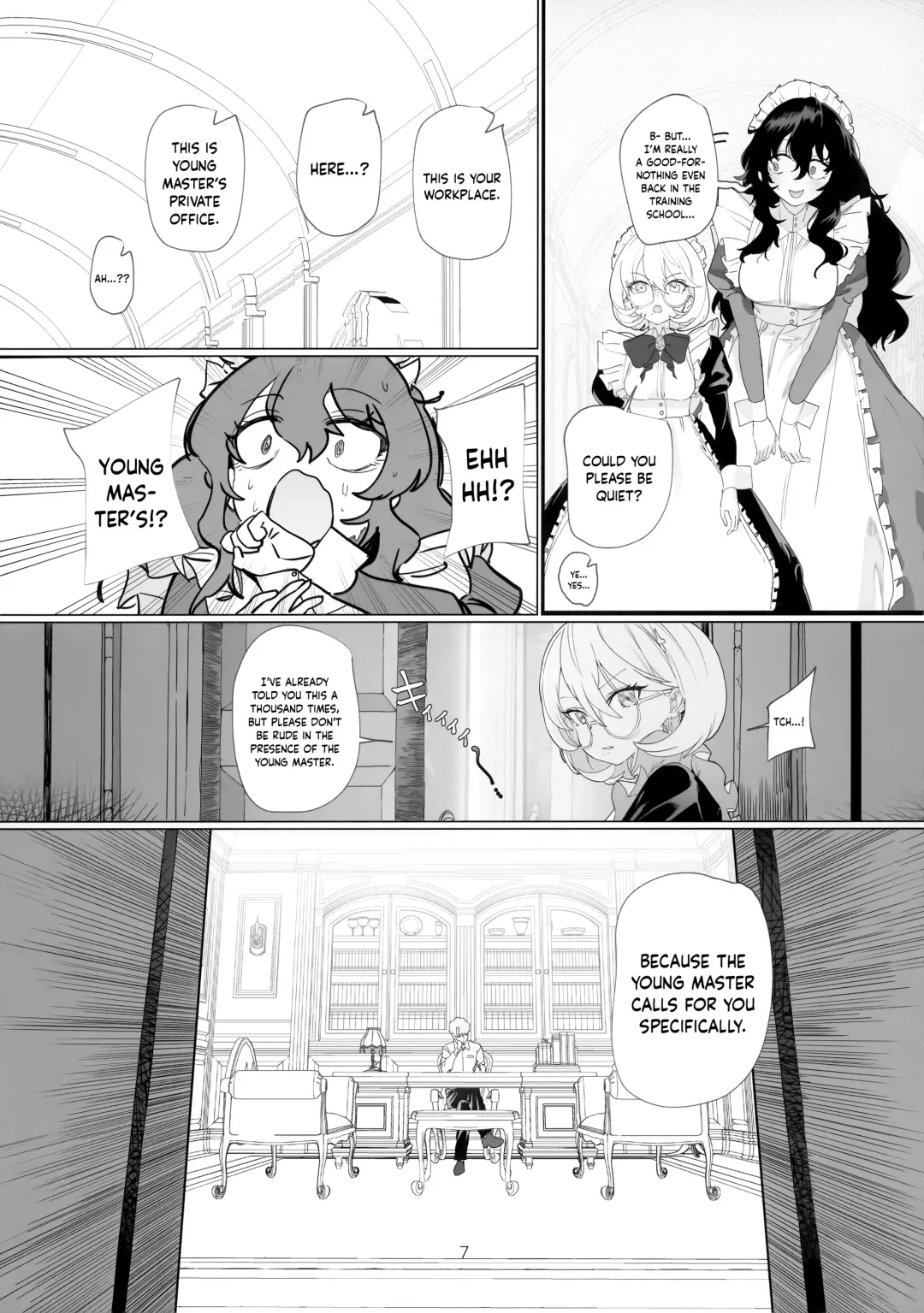 [Mammoth] Dame Maid wa Bochama no OnaPet | Useless Maid is Young Master's Pet Fhentai - Page 6