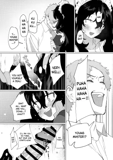 [Mammoth] Dame Maid wa Bochama no OnaPet | Useless Maid is Young Master's Pet Fhentai - Page 18
