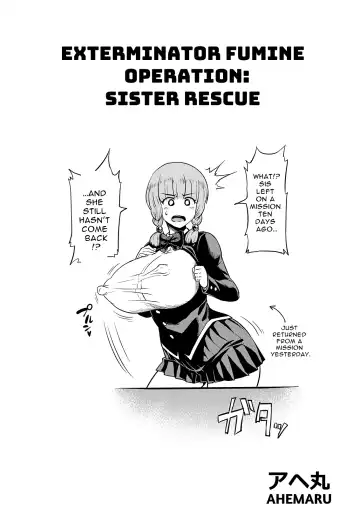 Read [Ahemaru] Taichuushi Fumine no "Ane Kyuushutsu Ninmu" | Exterminator Fumine ~Operation: Sister Rescue~ - Fhentai