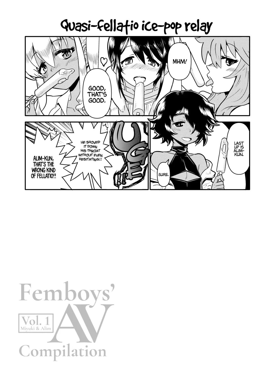 [Shiroo] Otokonoko AV Soushuuhen Vol. 1 Miyuki Arimu Hen | Femboys AV Compilation Vol.1 Miyuki & Alim Fhentai - Page 151