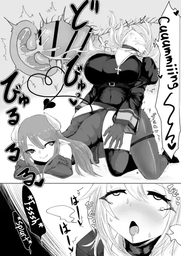 Exorcist no Haiboku Succubus to Futanari Hen | Exorcist's Defeat ~ Futanari x Succubus Story ~ Fhentai - Page 25