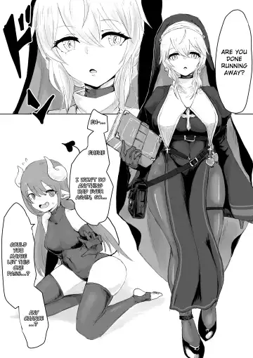 Exorcist no Haiboku Succubus to Futanari Hen | Exorcist's Defeat ~ Futanari x Succubus Story ~ Fhentai - Page 4