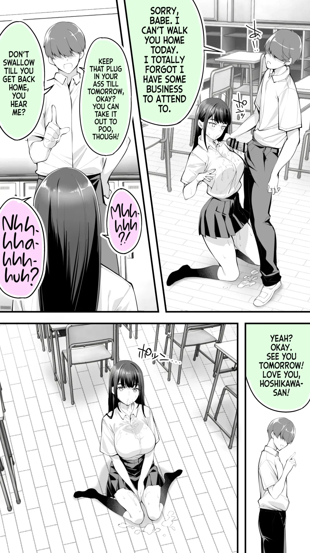 [Raidon] Okoranaide Hoshikawa-san 2 | Hey, Hold your Horses, Hoshikawa-san! 2 Fhentai - Page 42