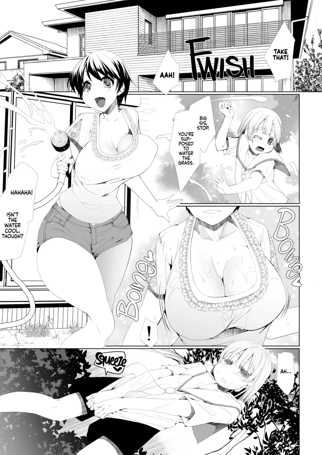 [Kouki Kuu] Kyonyuu no Onee-chan wa Suki desu ka? FÜNF | Do You Like Big Sis' Big Tits? FÜNF (decensored) Fhentai - Page 2