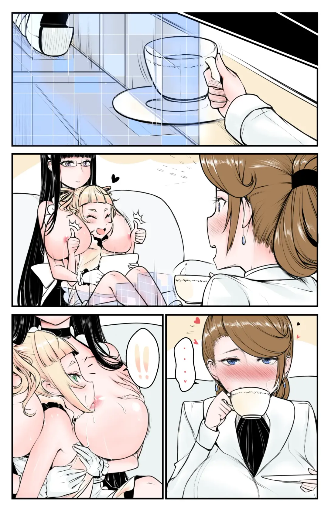 [Yuriwhale] Yurimonium Maids Fhentai - Page 15