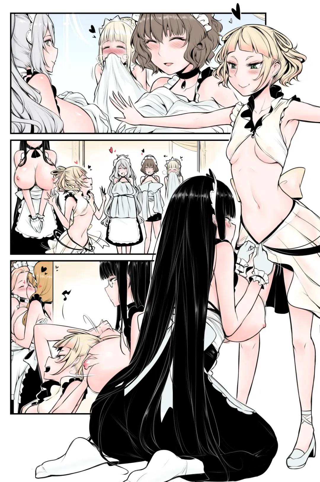 [Yuriwhale] Yurimonium Maids Fhentai - Page 7