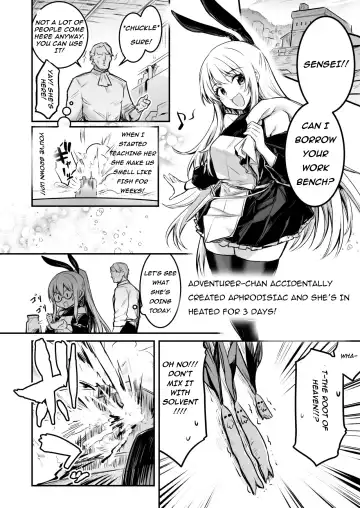 [Lefthand] Boukensha-chan to Ecchi na Bouken 1 | Adventurer-Chan's Lewd Adventure! Vol.1 Fhentai - Page 23