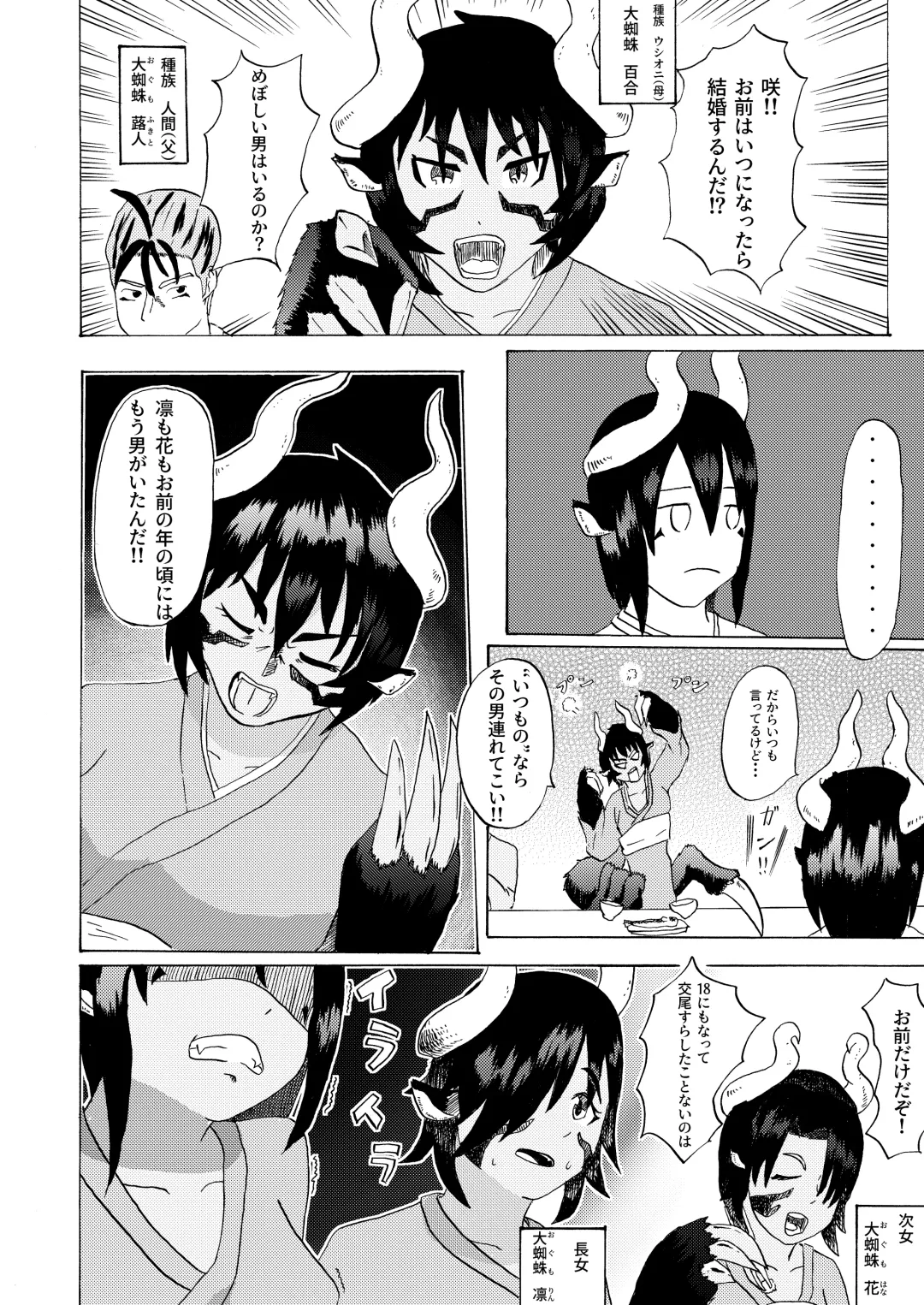 [Tonfacat] Boku to Mamono no Naresome-Banashi Ushi-Oni-hen Fhentai - Page 6
