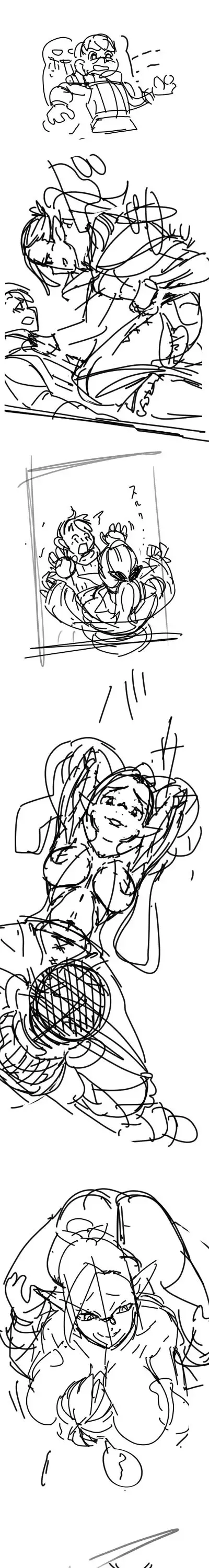 [Koda1ra] Dungeon de Nazo Meshi o Tabete kara, Yousu ga Okashii Uchi no Elf Fhentai - Page 13