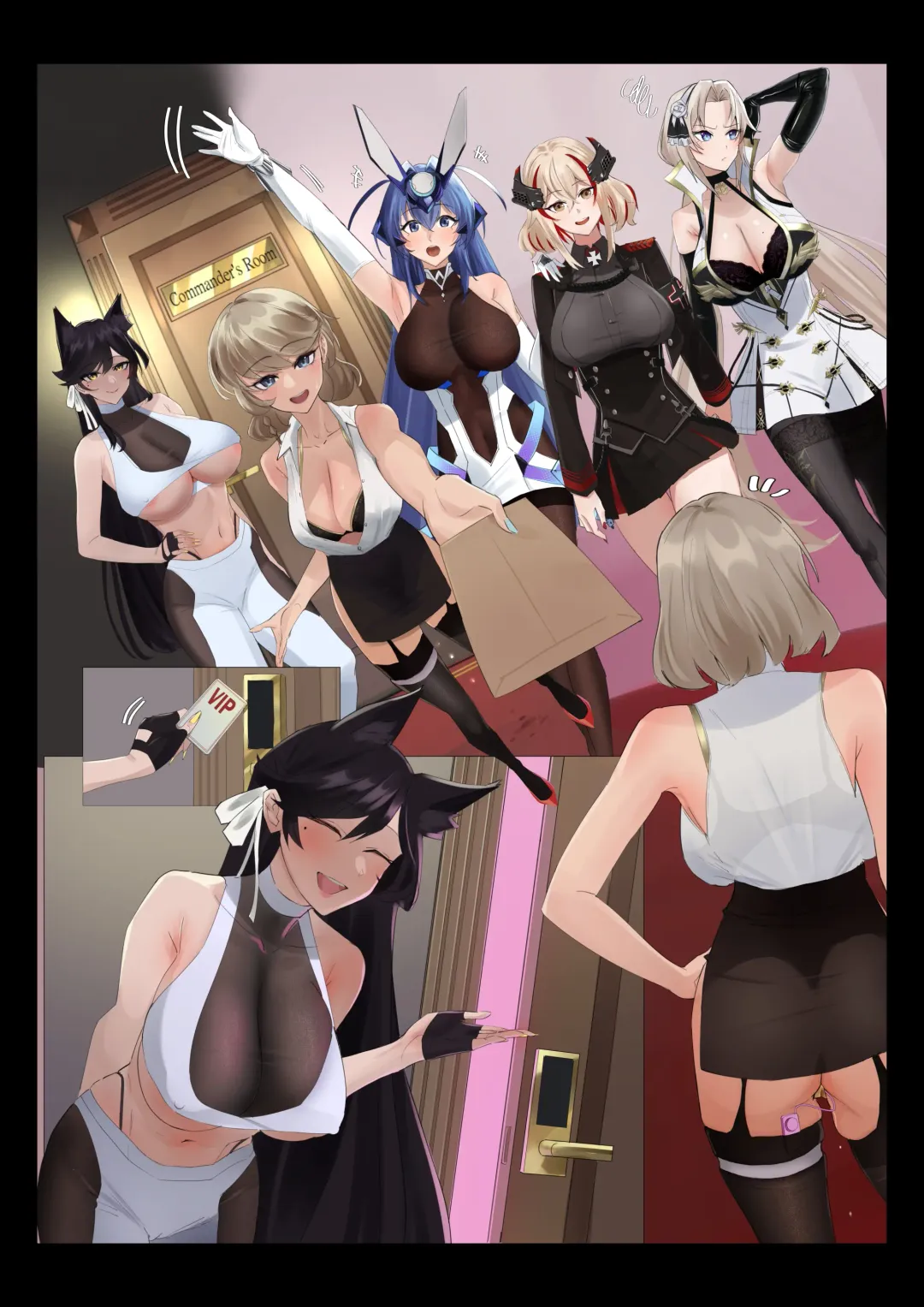 [Chinetsu] Datte Darling... Zako Chinpo Nandamon Fhentai - Page 56