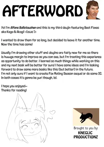[Alfons Ballstouchen] Fox Mating Season Fhentai - Page 16