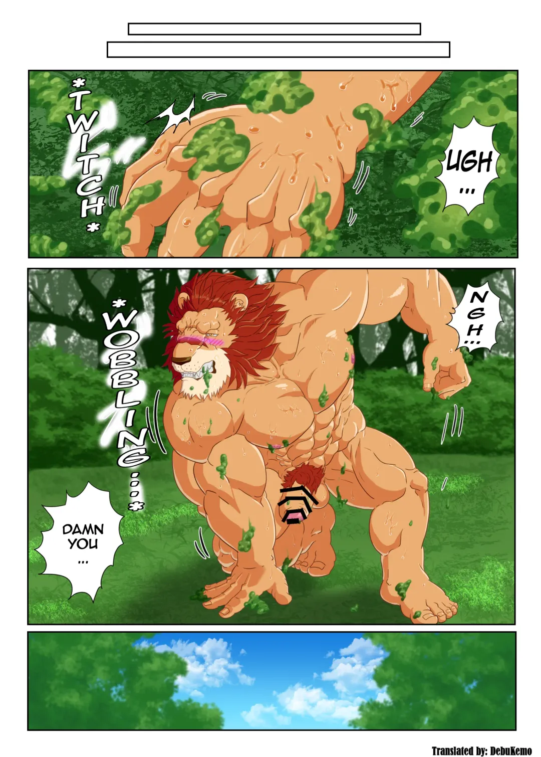 [Tamineko] Leo Kokuou no Shasei Kikou ~ Hajimari no Shasei to Kasshoku no Ou no Seitan | King Leo's Ejaculation Journey ~ First Ejaculation and Birth of the Dark King Fhentai - Page 25