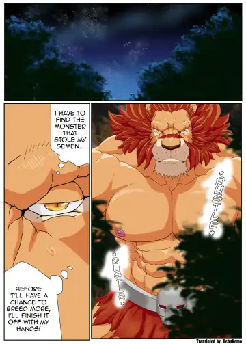 [Tamineko] Leo Kokuou no Shasei Kikou ~ Hajimari no Shasei to Kasshoku no Ou no Seitan | King Leo's Ejaculation Journey ~ First Ejaculation and Birth of the Dark King Fhentai - Page 11