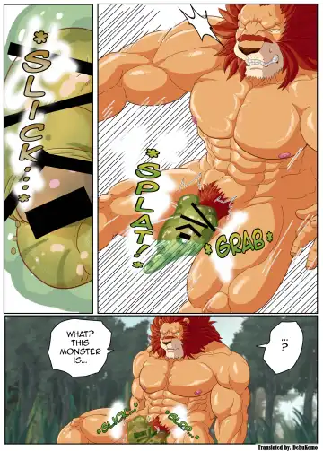 [Tamineko] Leo Kokuou no Shasei Kikou ~ Hajimari no Shasei to Kasshoku no Ou no Seitan | King Leo's Ejaculation Journey ~ First Ejaculation and Birth of the Dark King Fhentai - Page 6