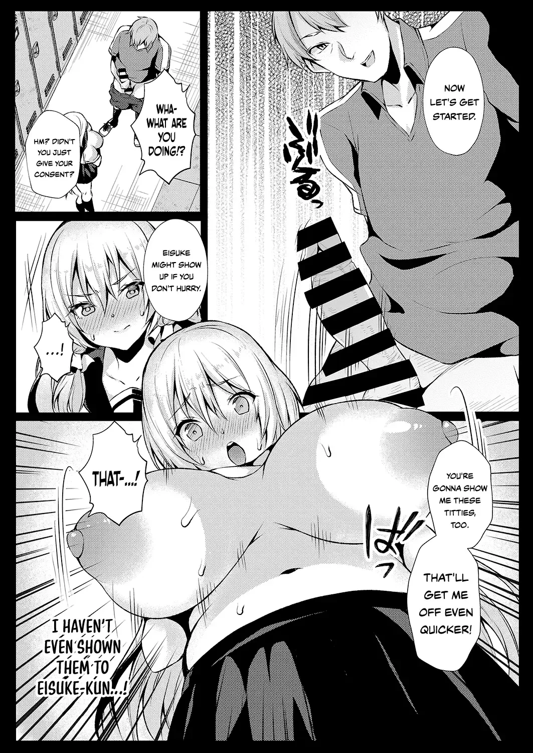 [Sadagorou] Koukan Keiyaku | Coerced Coitus Contract Fhentai - Page 6
