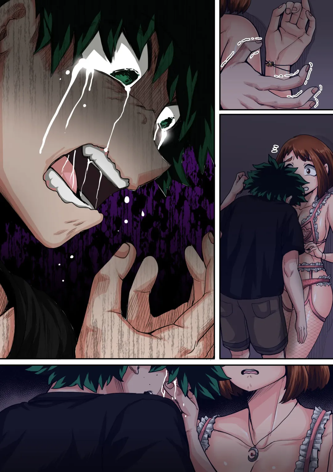 [Juna Juna Juice] Boku no Harem Academia Ch. 7.3 "Bakugou Mama to no Natsuyasumi Kouhen Ge" Fhentai - Page 163