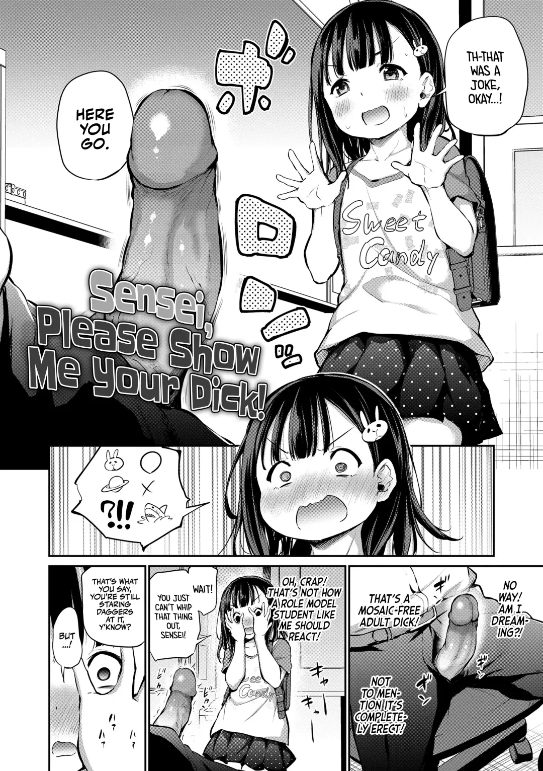 [Airandou] Sensei Ochinchin Misete Kudasai! | Sensei, Please Show Me Your Dick! (decensored) Fhentai - Page 4