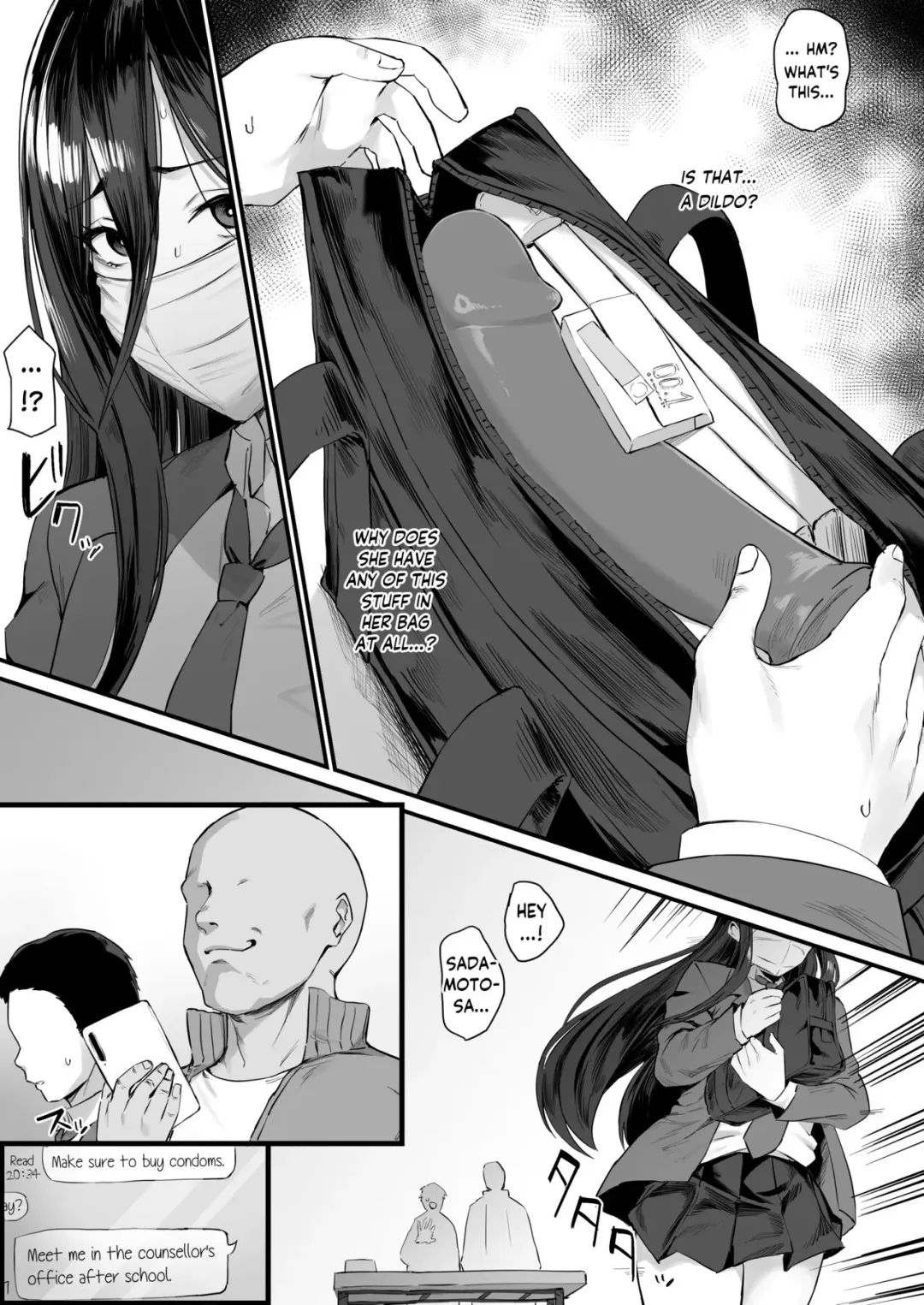 [Hotate-chan] Mochimono Kensa ni Hikkakaru Ko | Girl Caught During Bag Inspection Fhentai - Page 2