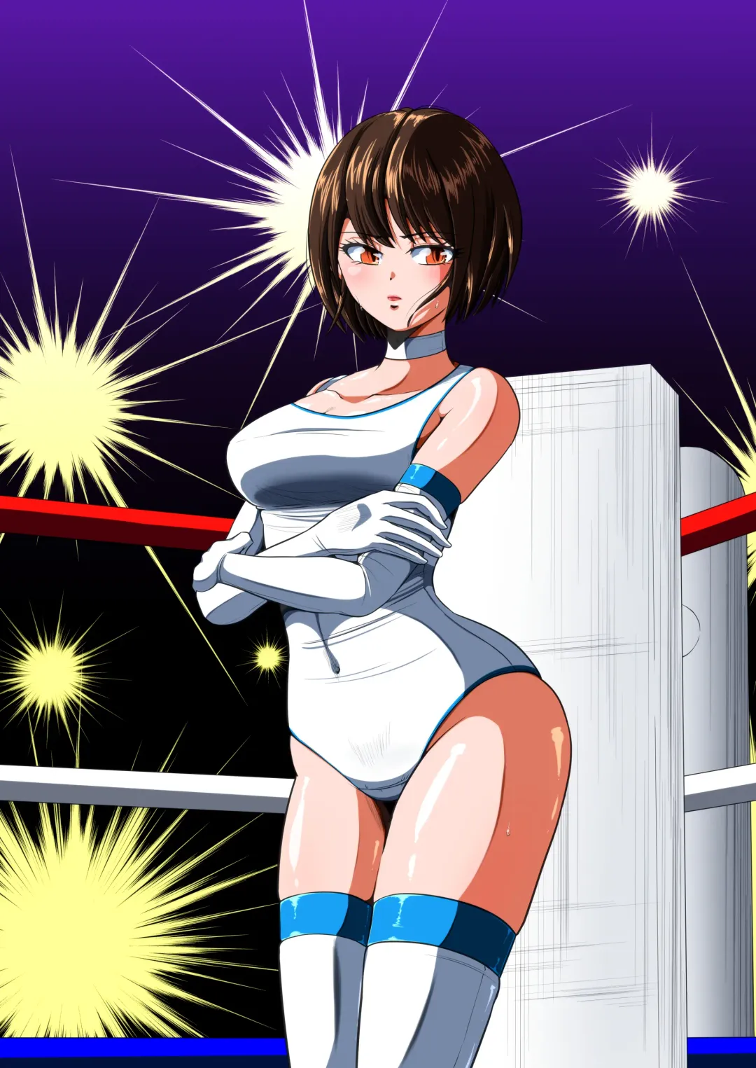 [Shade - Uekura Ryona] Zetsubou no Oli Zenpen ~Hikari Crisis Gaiden 2~ Fhentai - Page 2