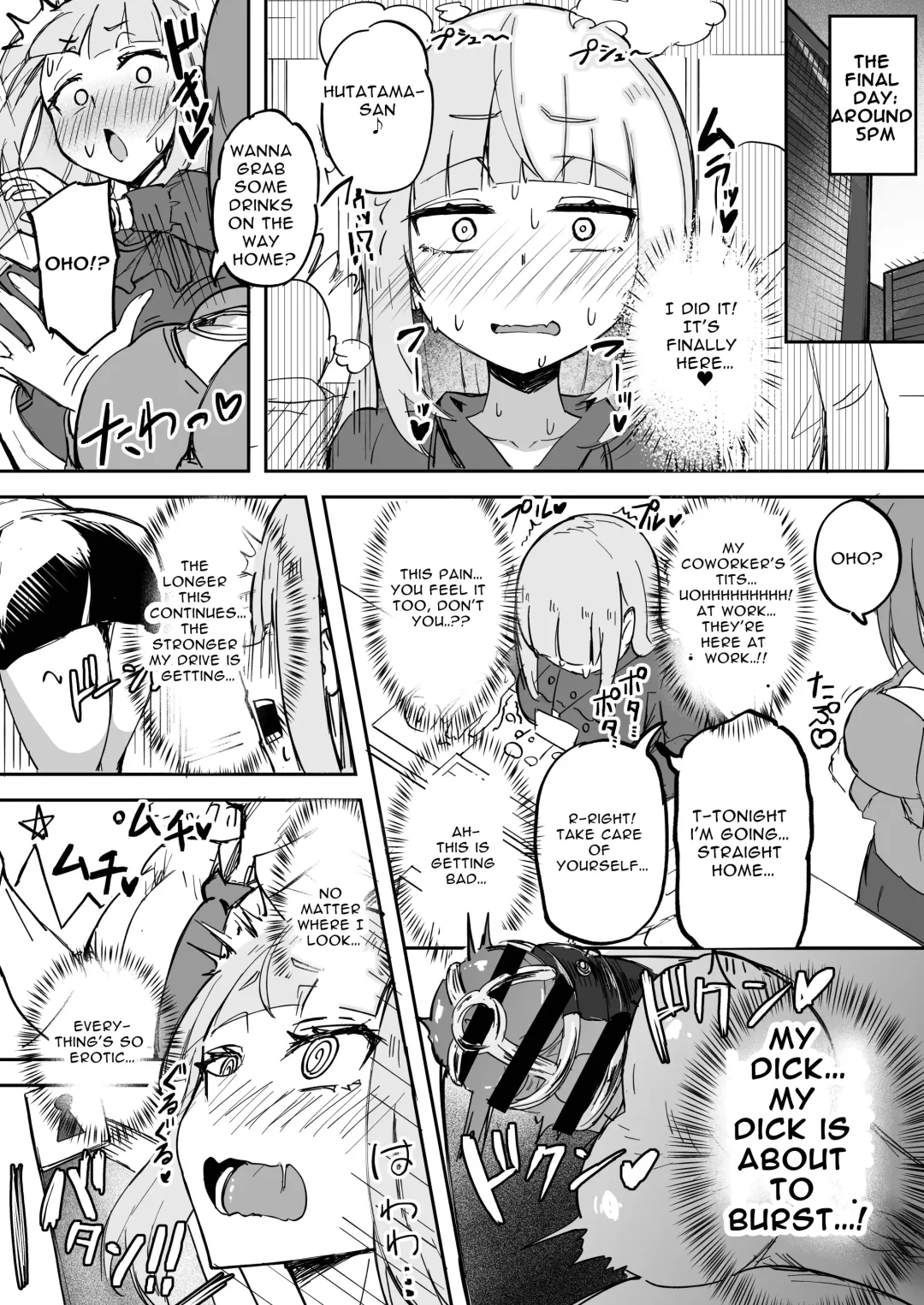 [Akiamare] Futanari OL Futatama Tsukasa-chan to Icha Love Shasei Kanri Polynesian Sex de Kairakuzuke no 5-kakan Fhentai - Page 24