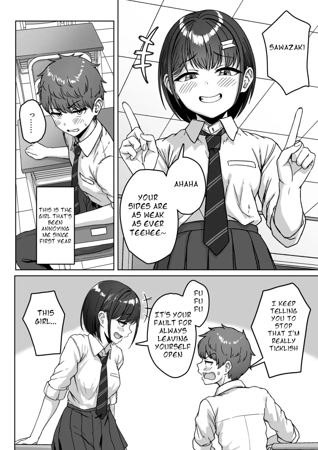 [Aoi Tiduru] Ushiro no Seki no Aitsu Fhentai - Page 4