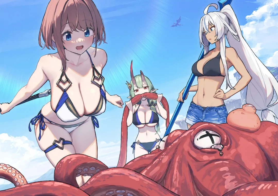 [Bonnie] Tako to Hitoyo-chantachi Fhentai - Page 1