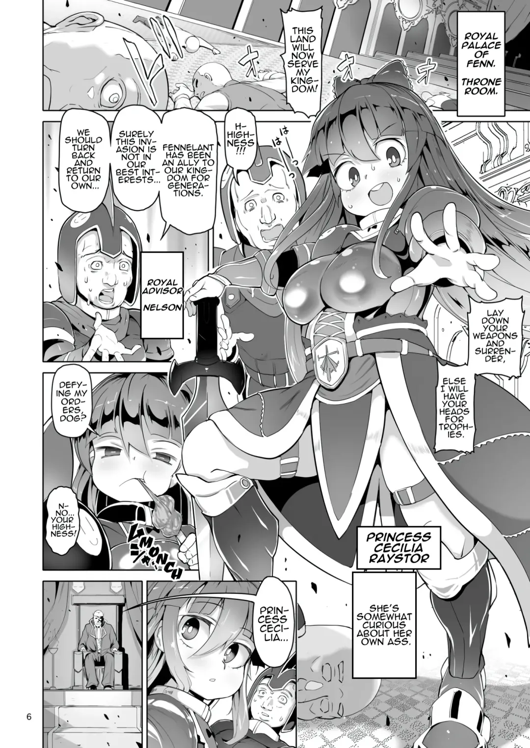 [Aox] Oshiri Toushi Cecilia | Anal Warrior Cecila Fhentai - Page 6