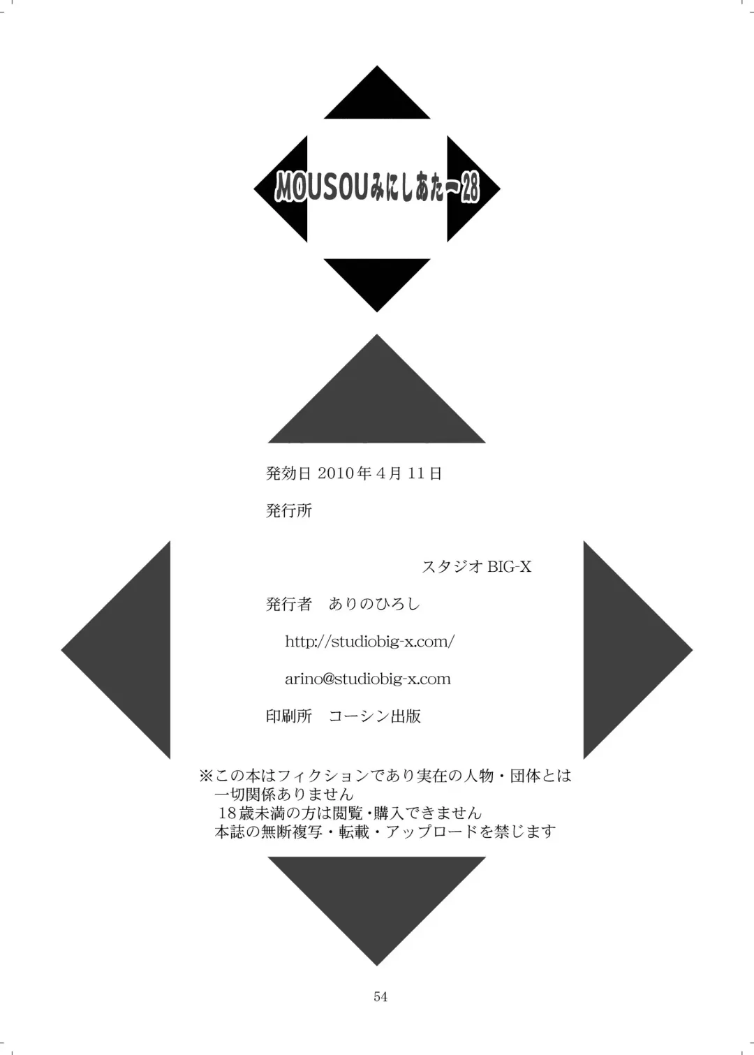 [Arino Hiroshi] Mousou Mini Theater 28 Fhentai - Page 54