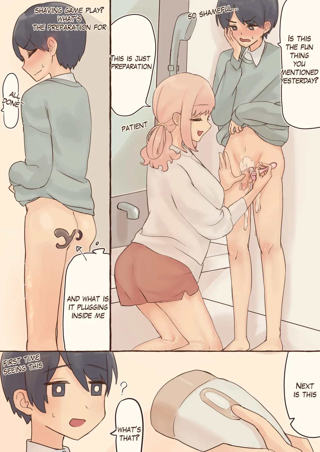 [Katsudon Namimori] Josou Ananie Bare Shitara Kanojo kara no Seme ga Mattemashita | Ever since my cross-dressing fetish was found out by my GF,she started to attack me all the time! Fhentai - Page 19