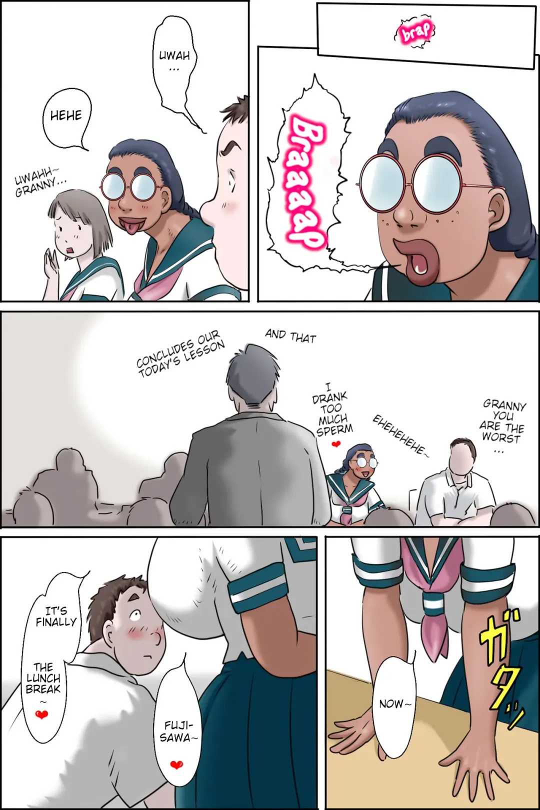 Tokunou Oba-chan Joshi -Kounai Seikou Hen- | Granny Girl -Sex At School 2- Fhentai - Page 2