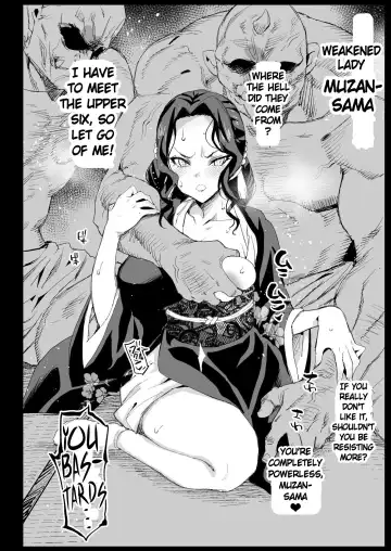 [Ma-kurou] RAPE OF DEMON SLAYER 4 | Making a Mess of Lady Muzan-sama Fhentai - Page 32