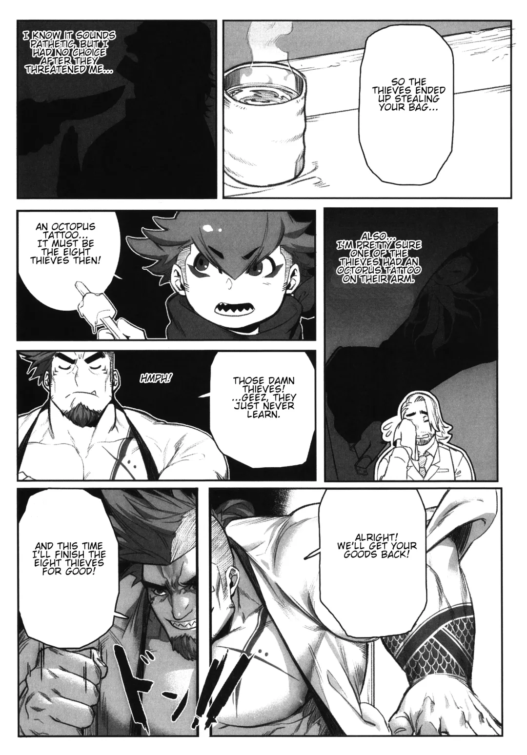 [Gomtang] Machi no Kaiketsuya-san ~Tako no Sabaki Kata~ Fhentai - Page 9