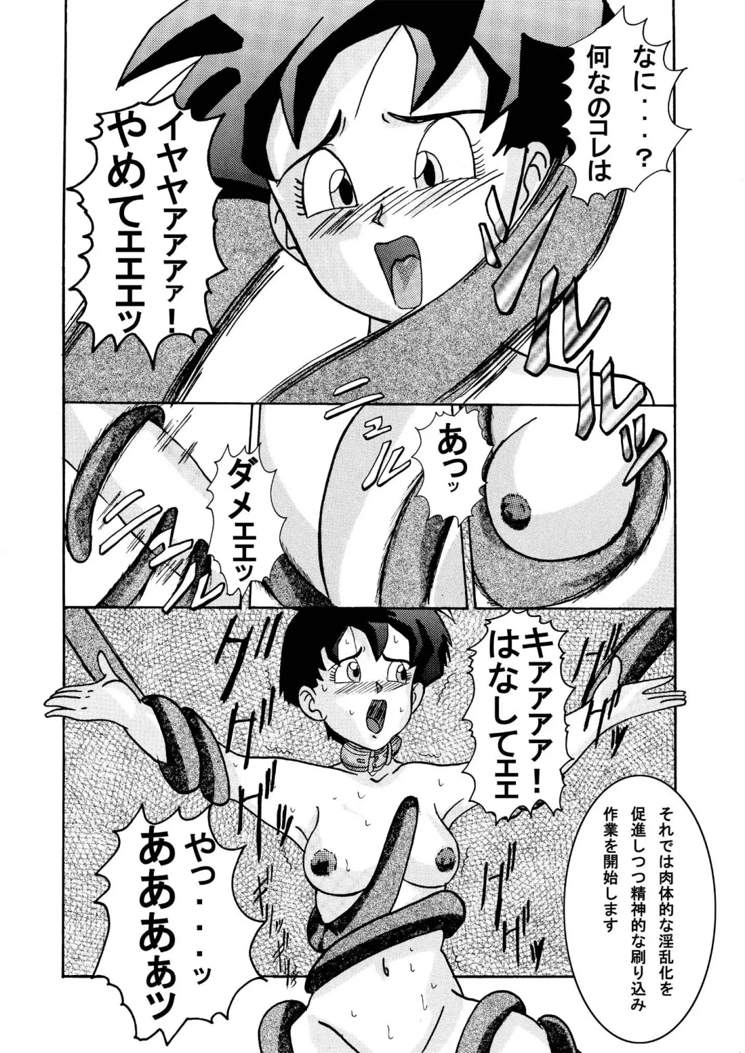 Tanjou!! Aku no Onna Senshi - Videl Sennou Kaizou Keikaku Fhentai - Page 19