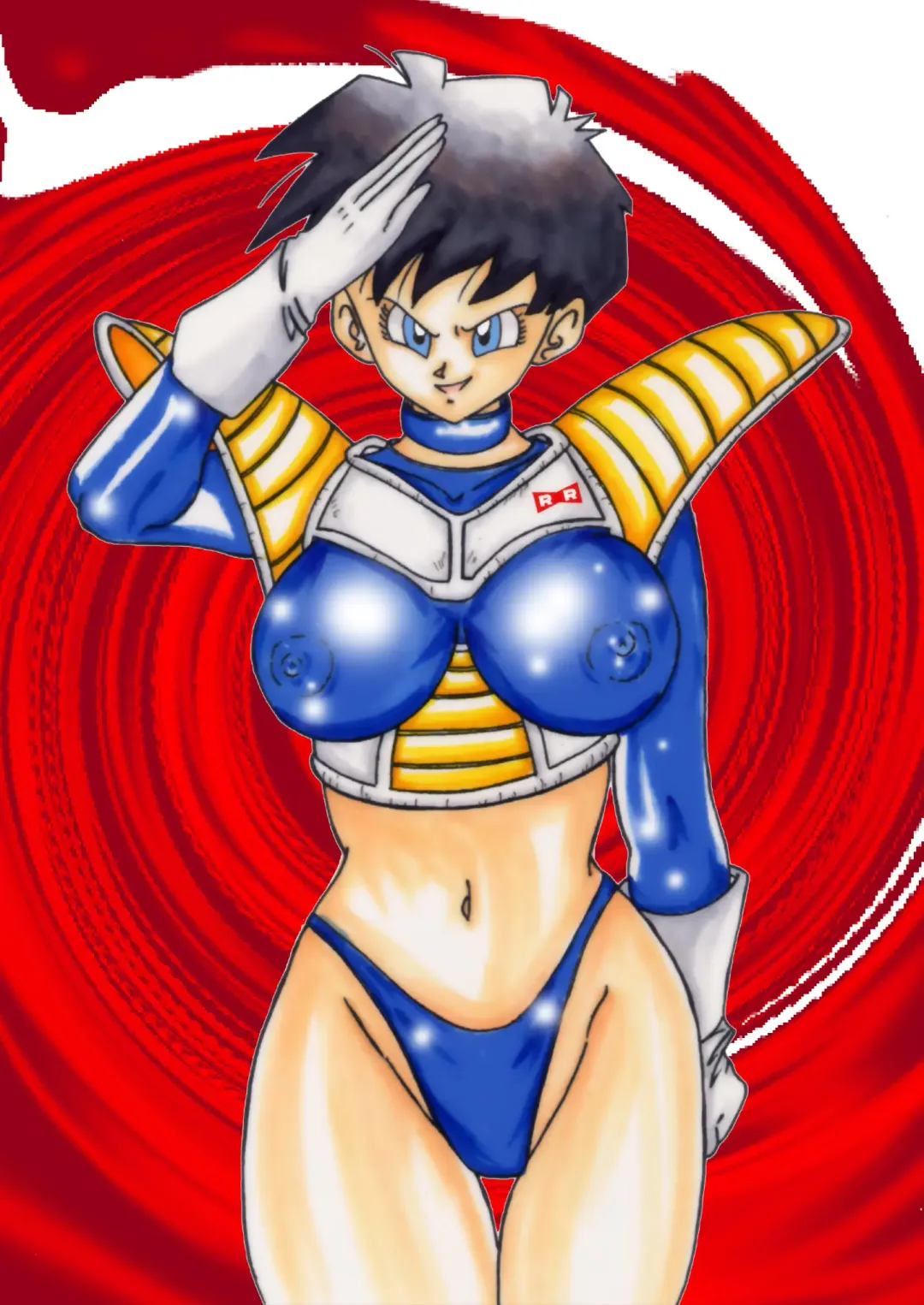 Tanjou!! Aku no Onna Senshi - Videl Sennou Kaizou Keikaku Fhentai - Page 2