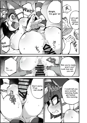[Fukurou] Soku Hame!! Mesukemo no Mori | Furry Crossing: Greet and F*ck!! Fhentai - Page 16