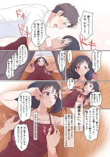 [Dobu] Kairaku Shimai ~Ore no Koto ga Daisuki Sugiru Nee-chan to Imouto no Toaru 1-nichi~ Fhentai - Page 13