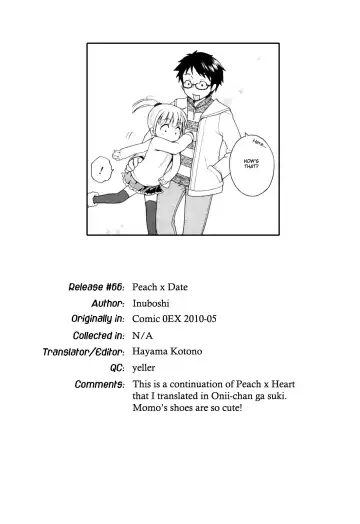 Read [Inuboshi] Peach x Date - Fhentai