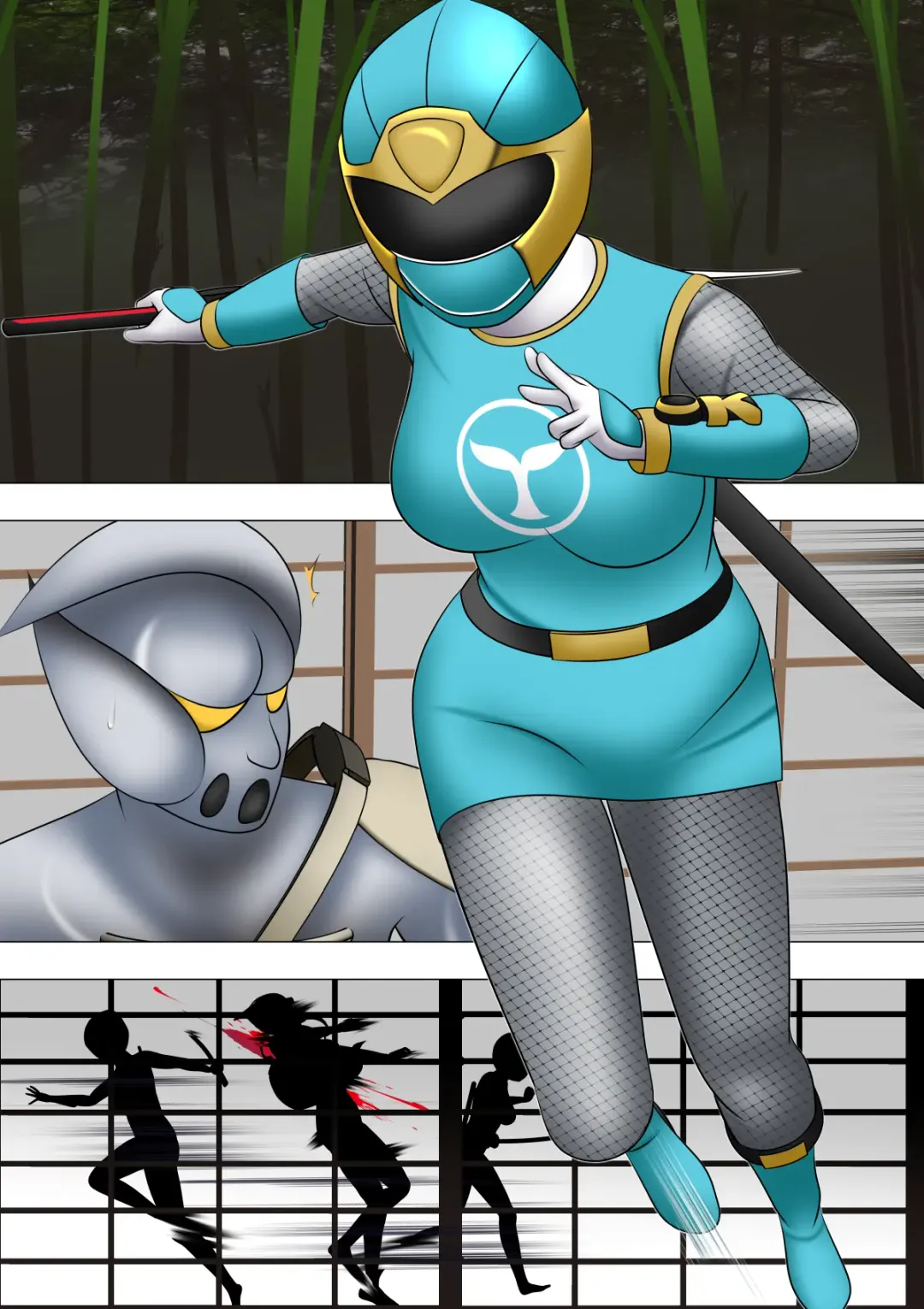 Haiboku Hiroin Ringu Auto Fhentai - Page 66