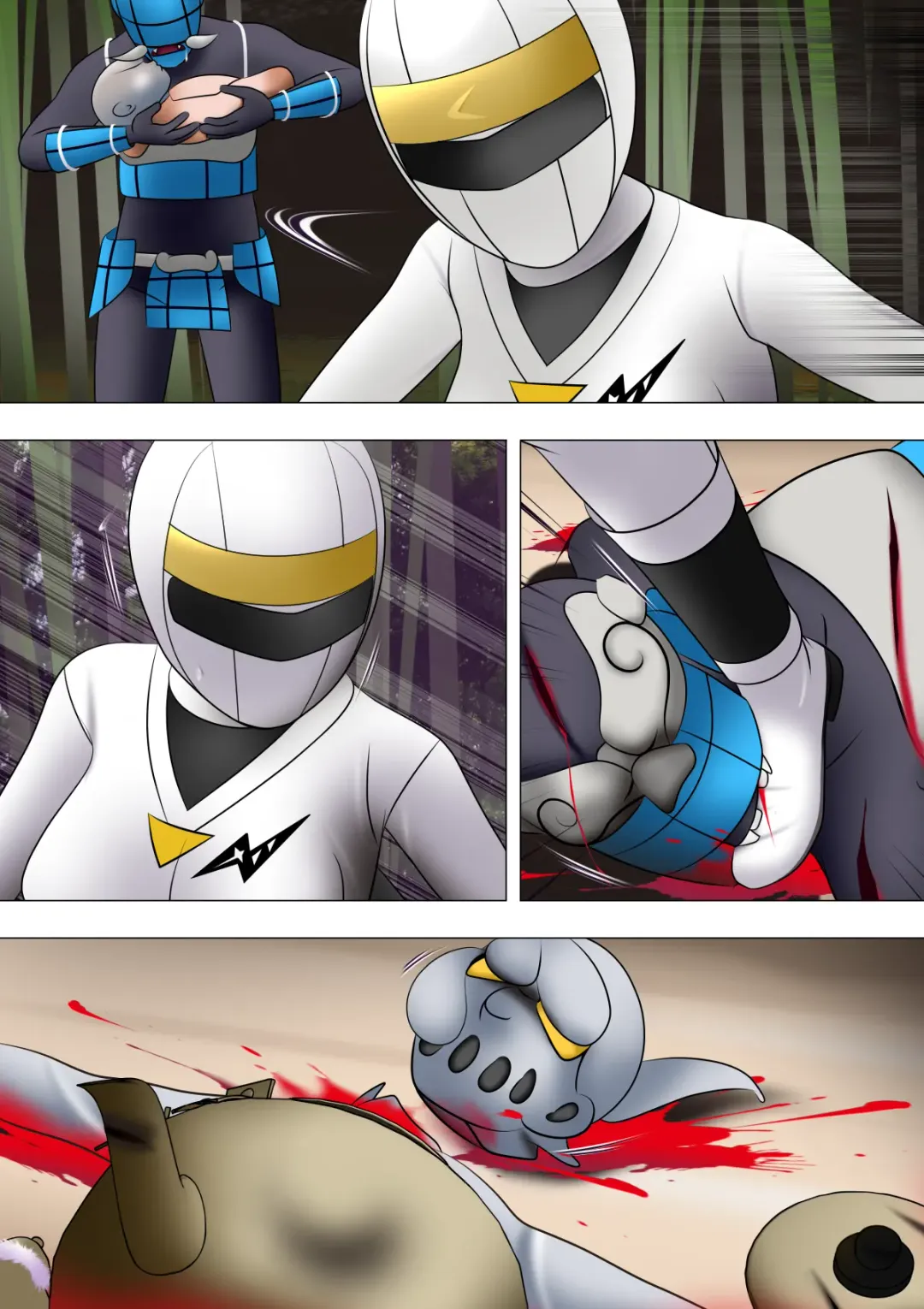 Haiboku Hiroin Ringu Auto Fhentai - Page 74