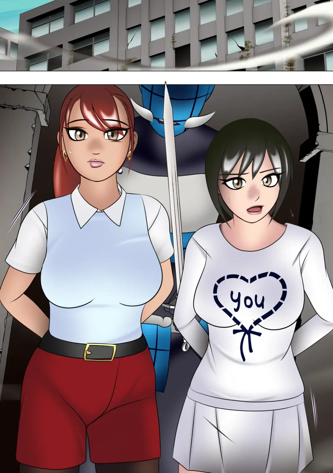 Haiboku Hiroin Ringu Auto Fhentai - Page 92