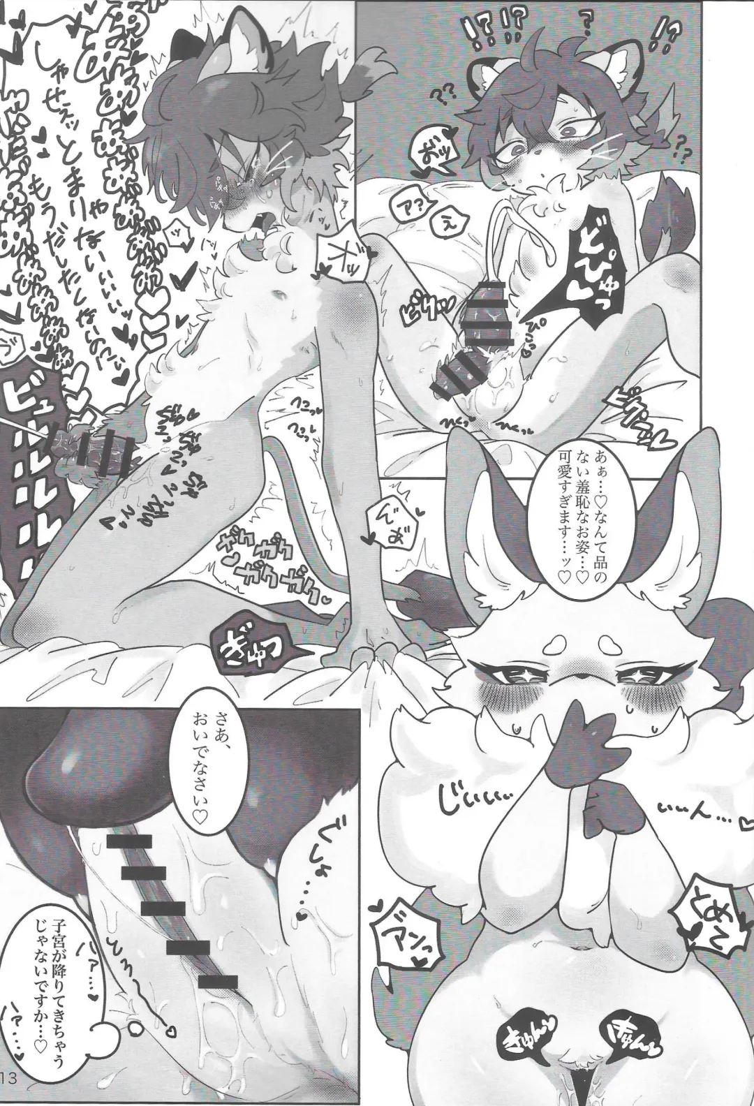 [Opossa] Just A Book About Shirano Eating Fhentai - Page 12