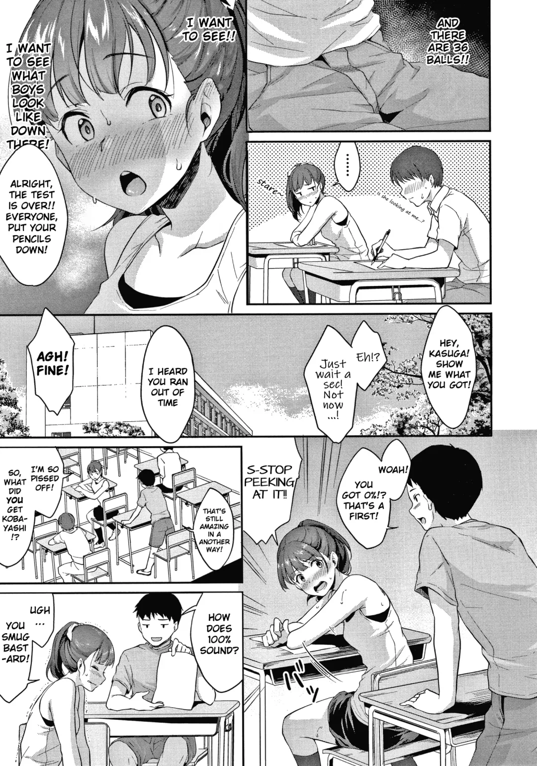 [Meganei] Shishunki no Obenkyou (decensored) Fhentai - Page 12