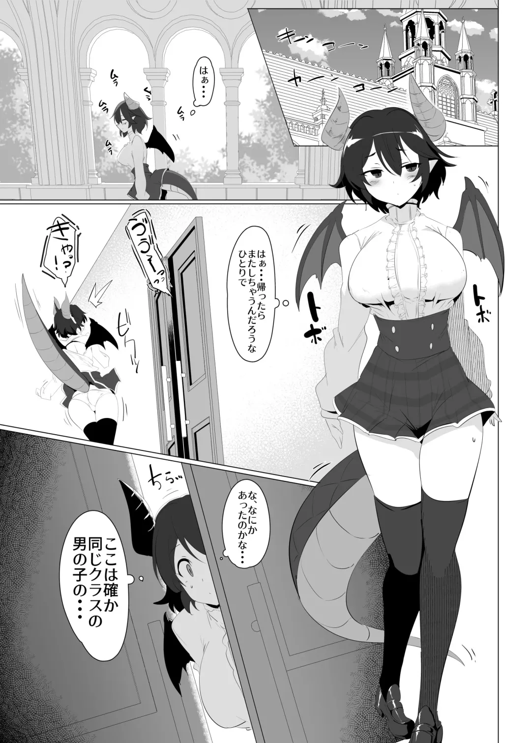 [Momio] Manaria Gakuin no Ryuu Hime  to  Ippan Seito  Ore no Aida ni Ecchi na Event nante Okiru Wake ga Nai Fhentai - Page 4