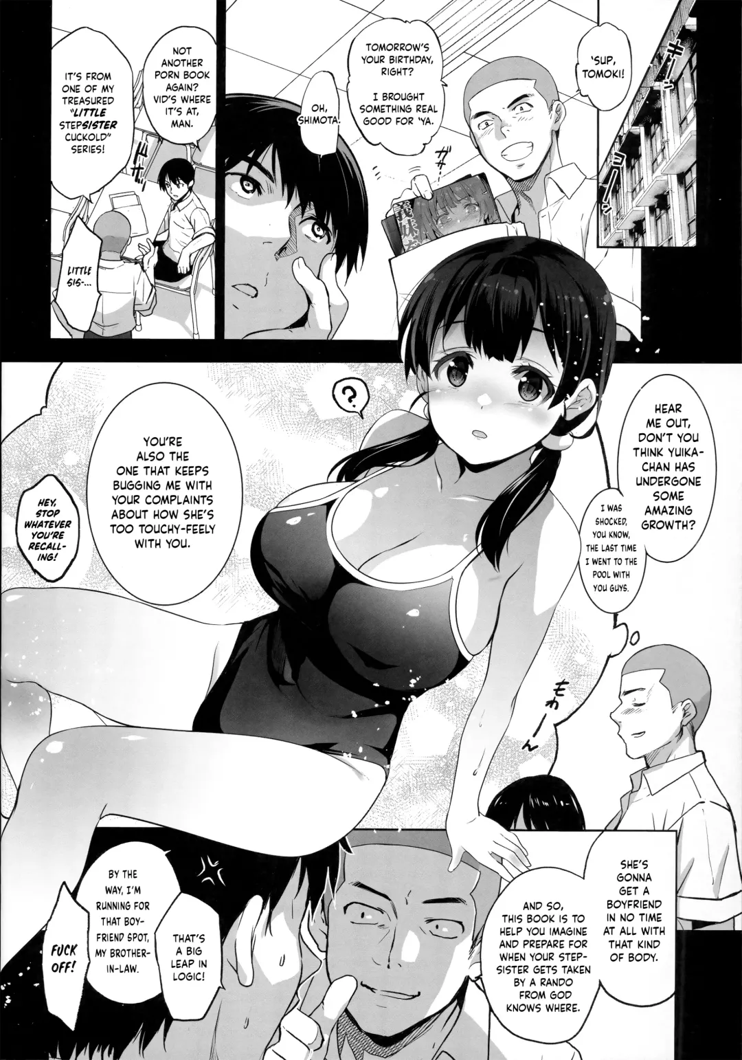 [Inue Shinsuke] Imouto ga Boku ni Taninboux o Okutte kuru | My Little Sister Is Sending Me Her Videos Of Getting Fucked By Strangers Fhentai - Page 5
