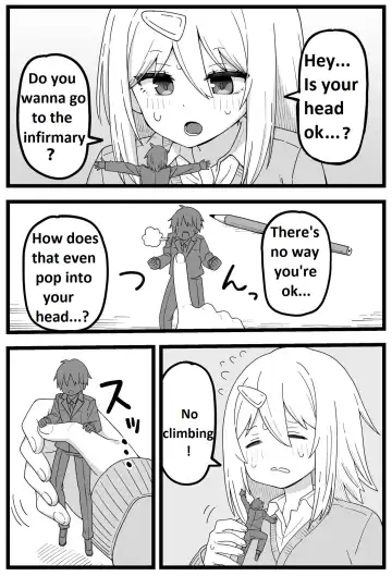 [Shiheki] Doushitemo Onnanoko ni Taberaretai Manga | Manga - He really wants to be eaten by a girl Fhentai - Page 2