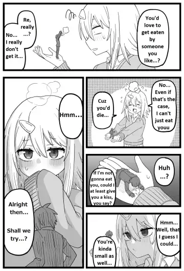[Shiheki] Doushitemo Onnanoko ni Taberaretai Manga | Manga - He really wants to be eaten by a girl Fhentai - Page 5